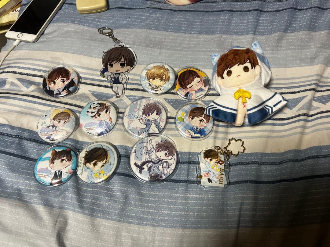 恋とプロデューサー⭐︎ハク⭐︎未開封含むグッズ⭐︎恋与制作人⭐︎白起⭐︎缶バッジ等⭐︎恋プロ