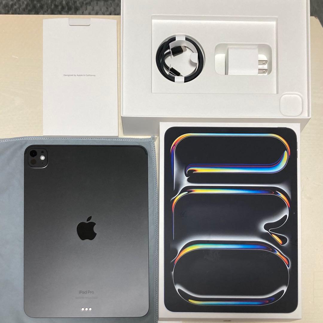 iPad Pro M4 11インチ Wi-Fiモデル 256GBスペースブラック