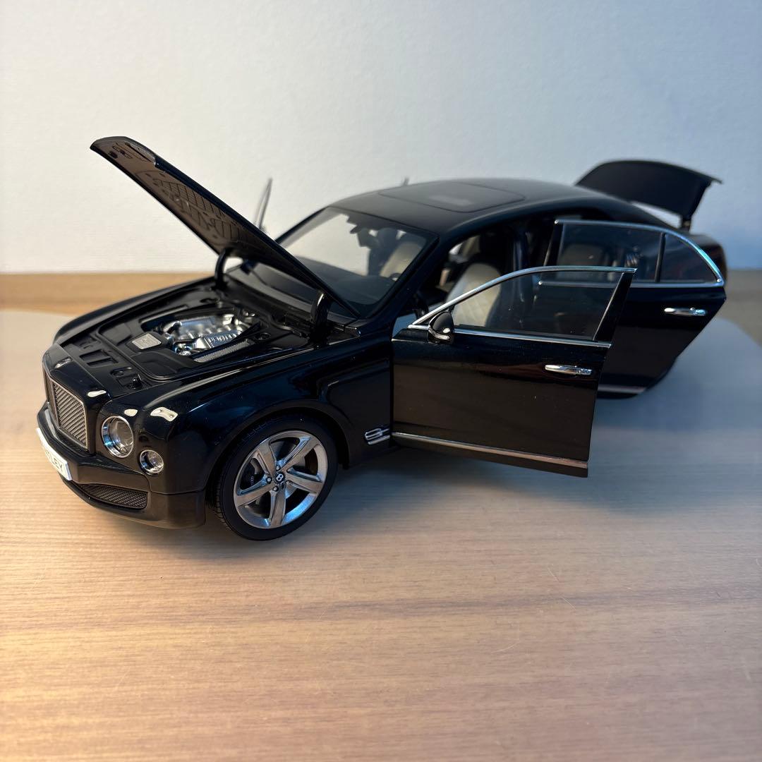 京商　ベントレー　Mulsanne Speed onyx 1/18 ミニカー