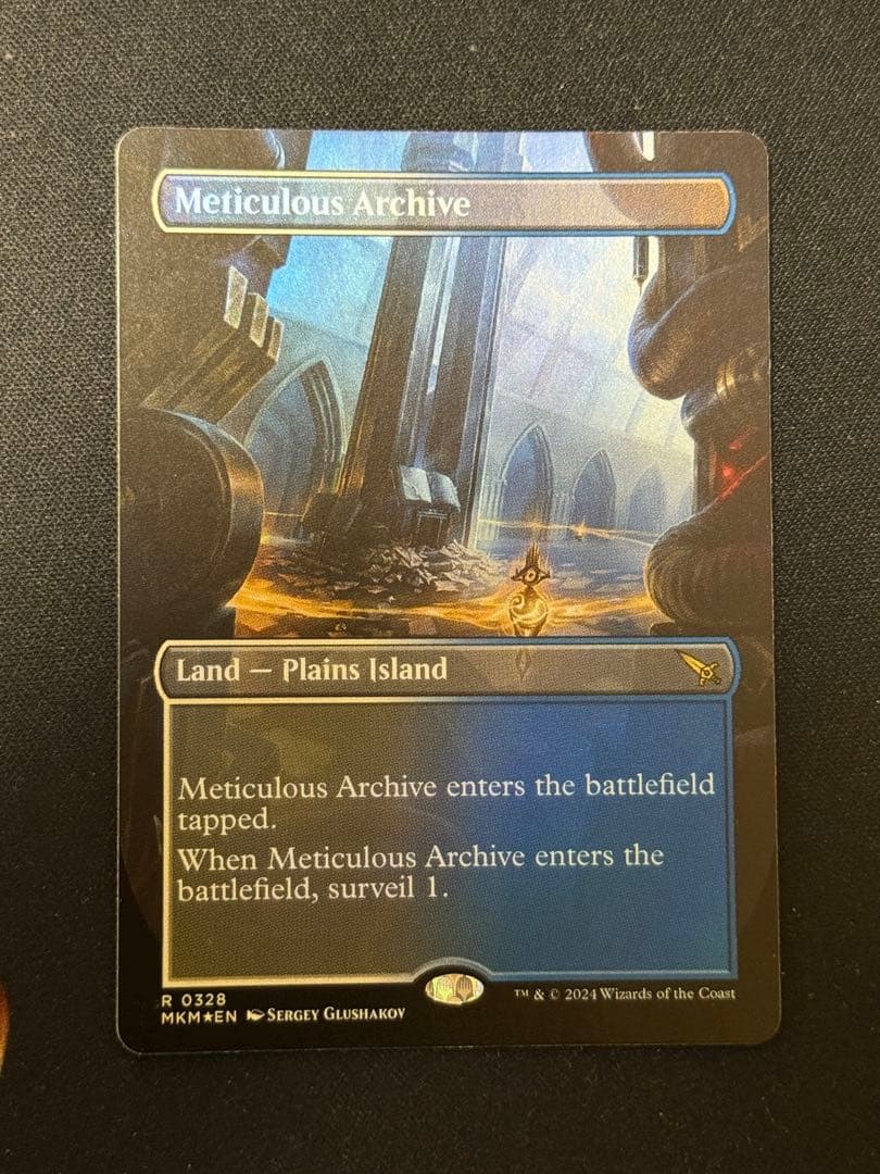 行き届いた書庫　英語　フルアート　FOIL 1枚