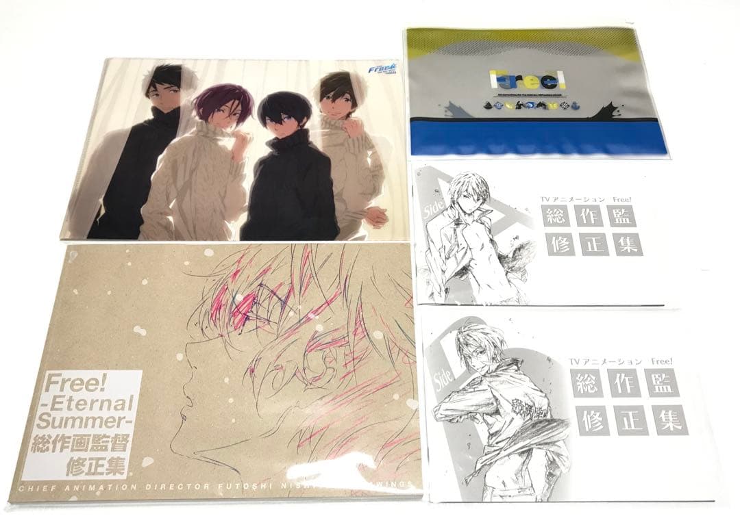 ◎西屋太志◎Free!総作監修正集＆総作画監督修正集 七瀬遙 松岡凛 山崎宗介