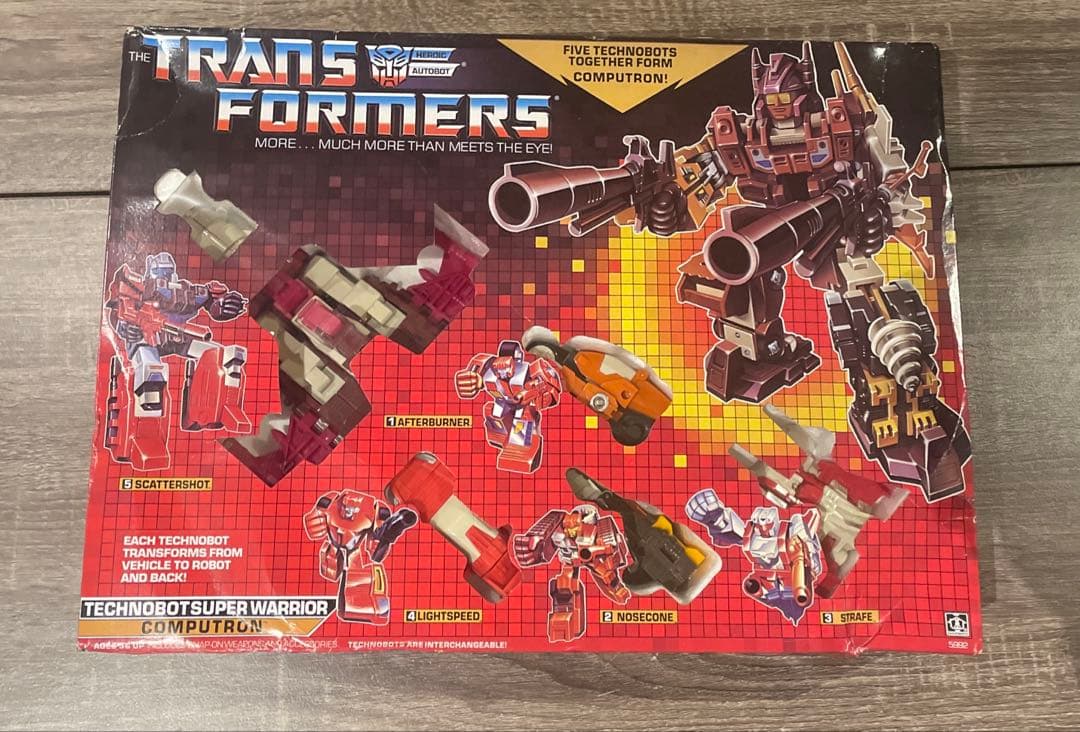 トランスフォーマー オートボット　合体戦士　コンピューティコン　海外版