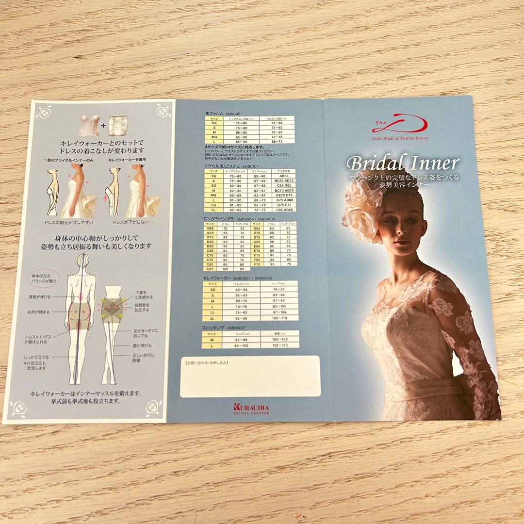 【D70・美品】theDブライダルインナー