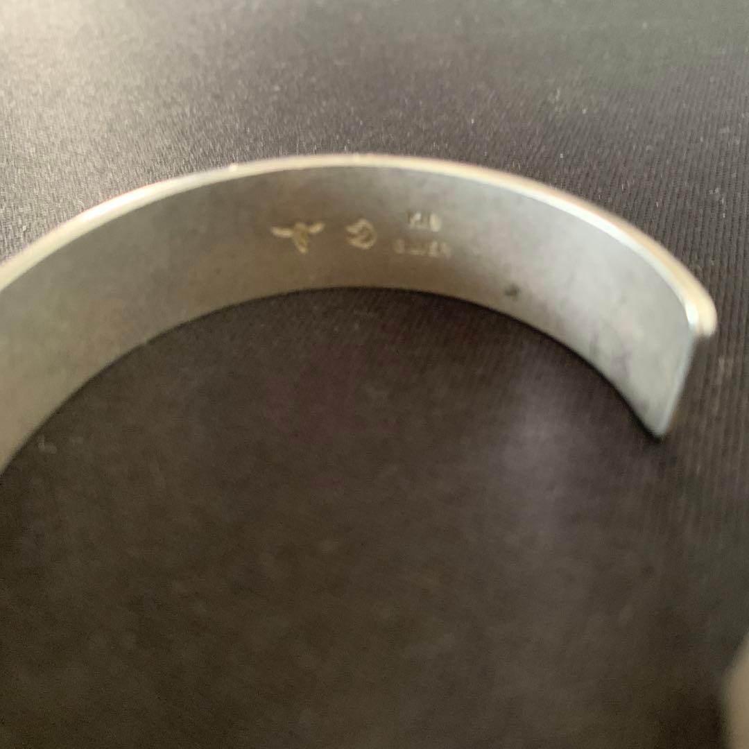 TADY&KING GPウルフ SILVER K18 平打ちバングルGPウルフ