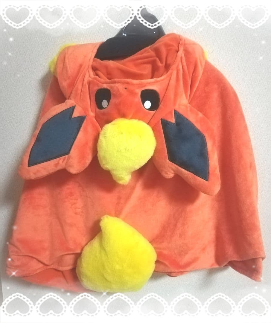 ポケットモンスター　ポケモンセンター限定　フード　ポンチョ　ブースター