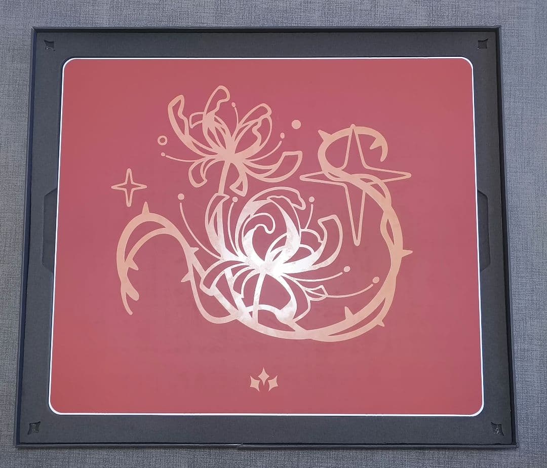 し*ん様 AimStar 花葬 ガラスマウスパッド