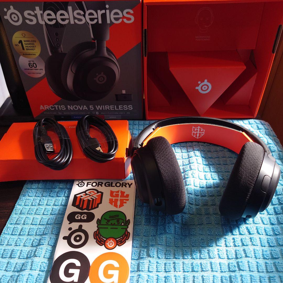 ヘッドホン SteelSeries Arctis Nova 5 Wireless