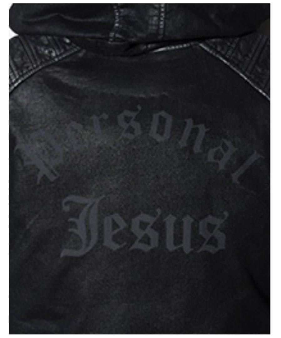 氷室京介 Silver Effect Hoodie Mサイズ