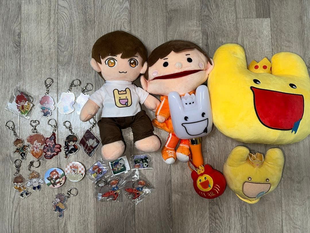 めいちゃん グッズ まとめ売り ぬいぐるみ ペンライト めいたま アクキー