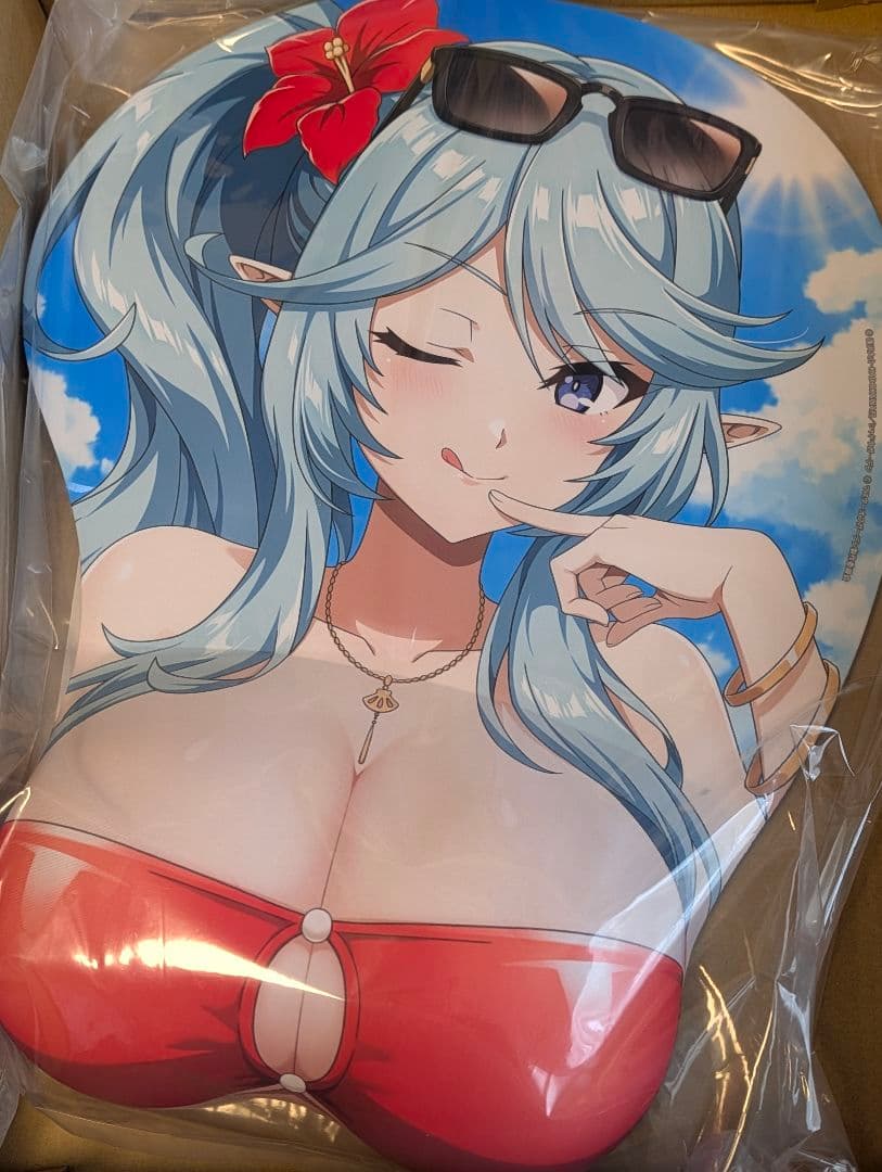 イプシロン 陰の実力者になりたくて 等身大 おっぱい マウスパッド アクスタ