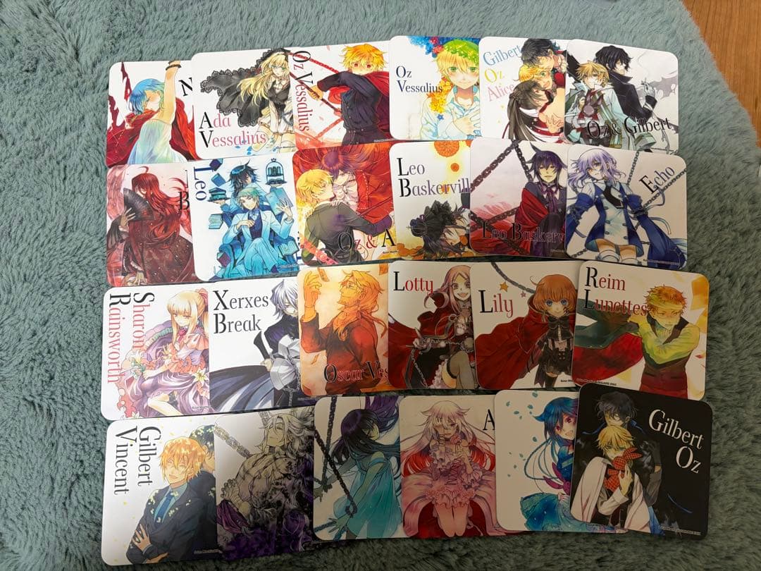 Pandora Hearts ヴァニタスの手記　コースターセット