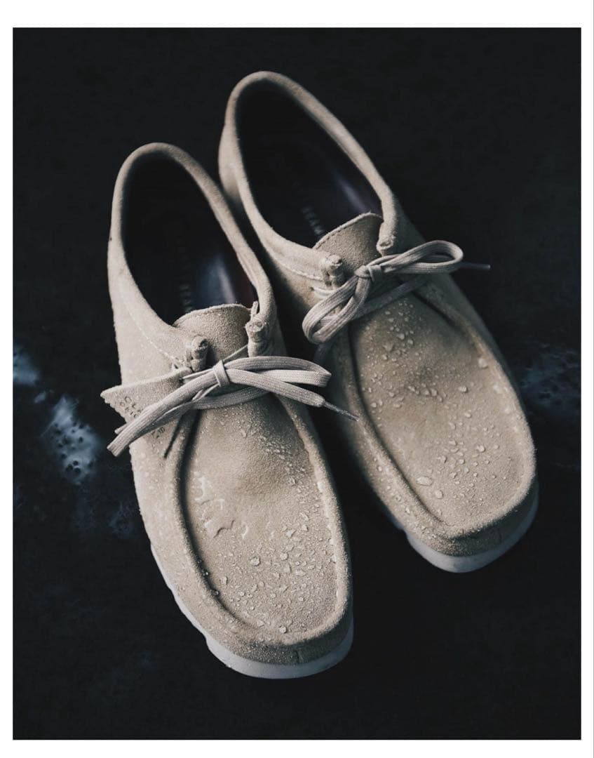 クラークス　ワラビー　ビームス　UK7.5