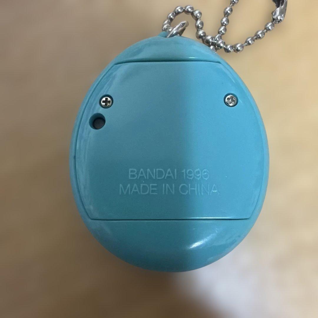 完動品!! たまごっち 日本語 初代 時計 ブルー 青 レア 希少