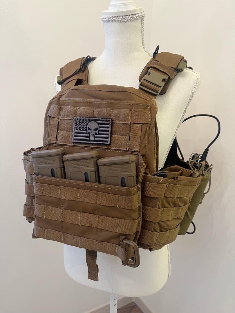 TMC CRYE CPC タイプ プレートキャリア　コヨーテブラウン　サバゲー