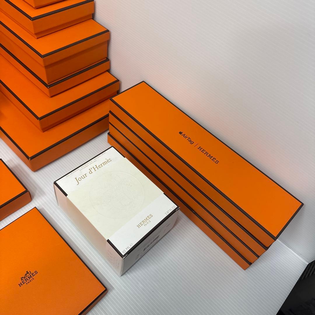 HERMES エルメス 超超大量 空箱 56個 まとめ売り オレンジボックス