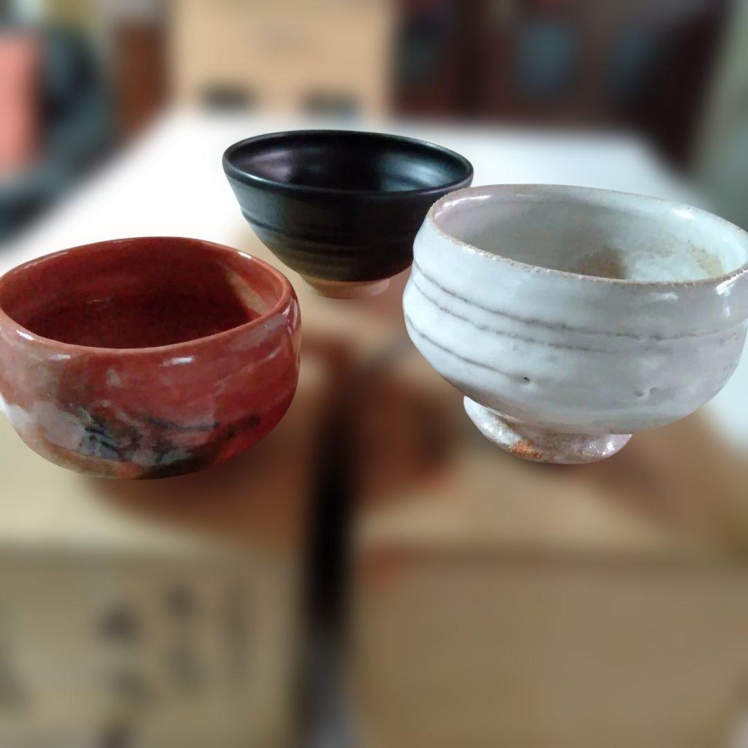 お抹茶碗箱入三点