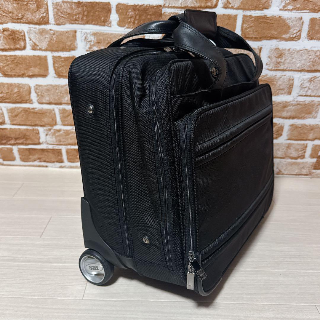 ゼロハリバートン　2way　ビジネスバッグ　キャリーバッグ　黒