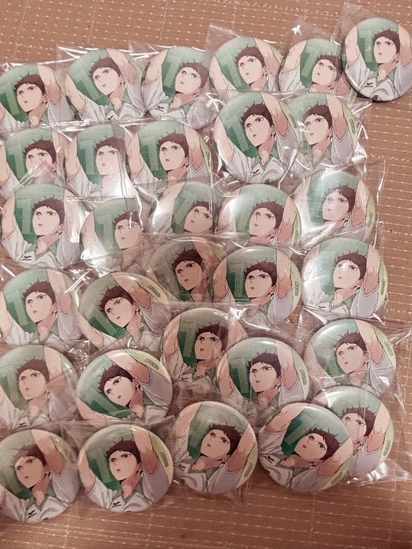 及川徹　セッターズフェア　缶バッジ　31個　まとめ売り