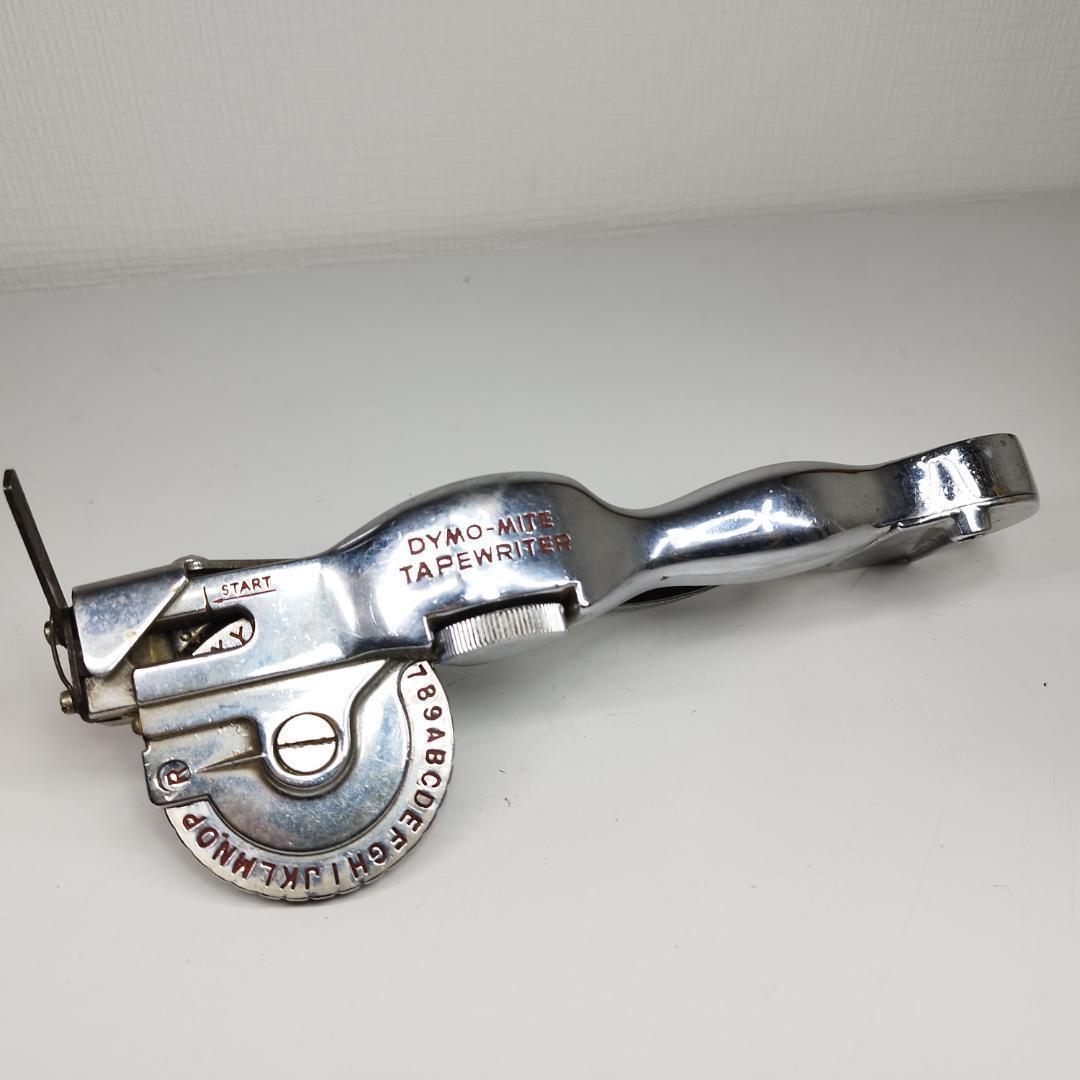 dymo テープライター ダイモ 美品 金属製 ビンテージ M-11 h5IZ