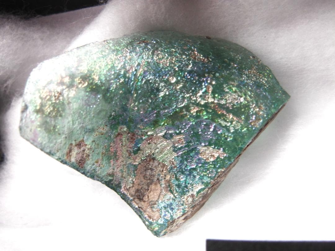 ローマングラス 破片 5点セット 銀化 アンティーク 古代ローマ