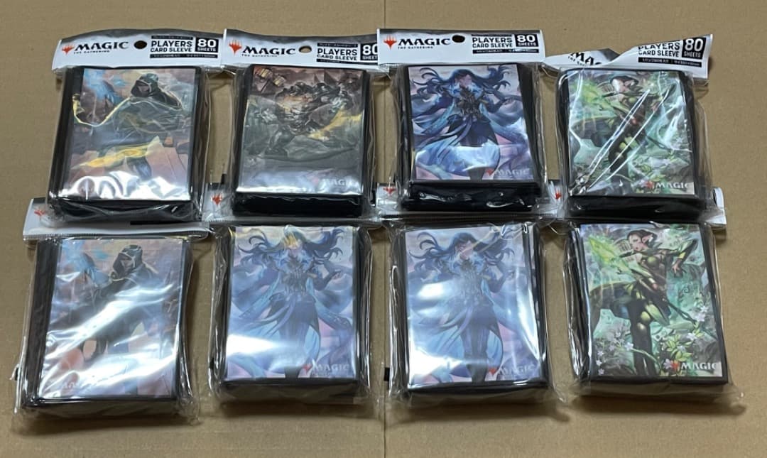 MTG マジック　ナーセット　ニッサ　ジェイス　スリーブ