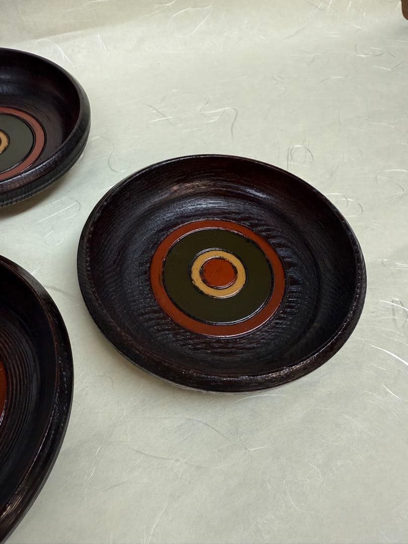 漆器皿 5枚セット 村瀬治兵衛