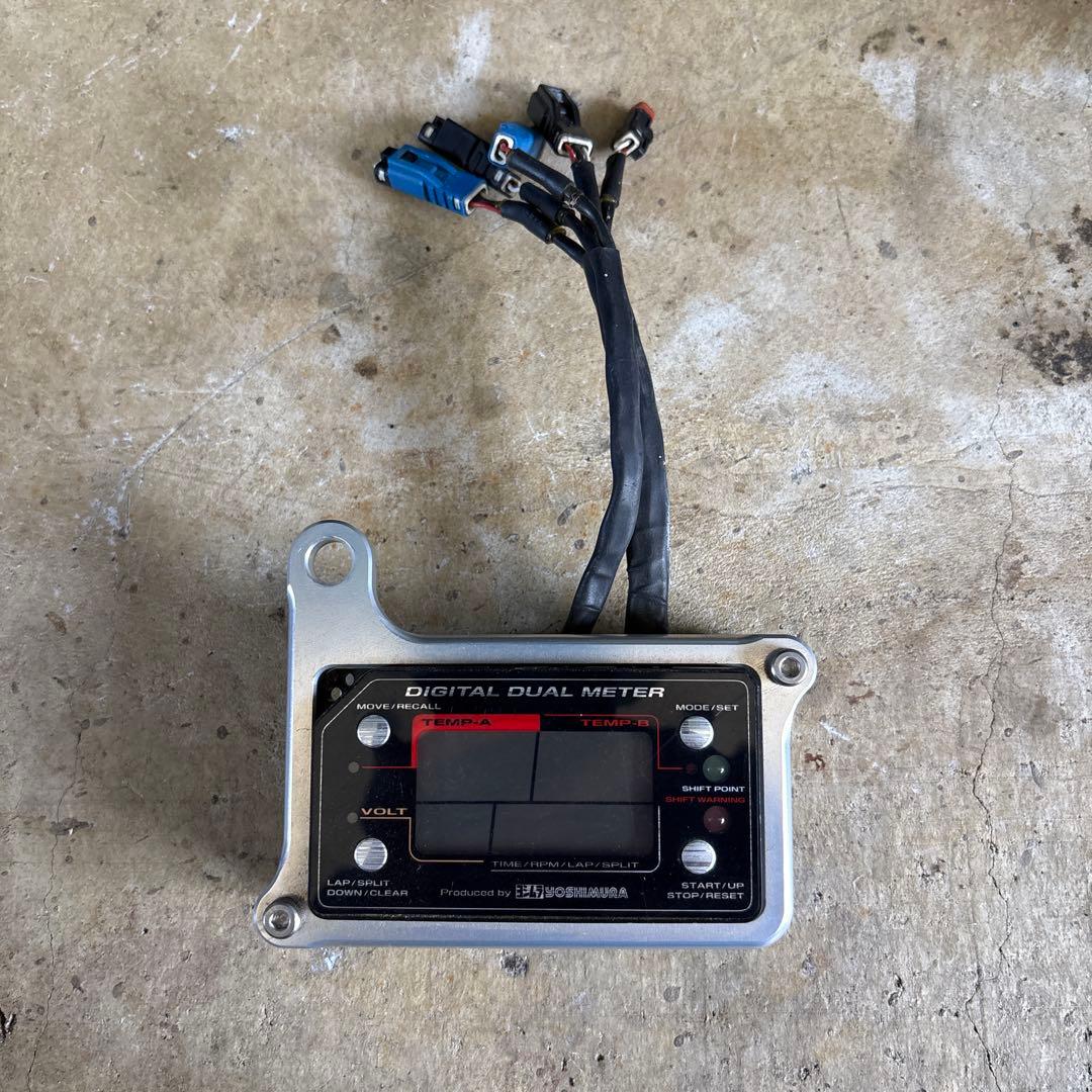 【レア】ヨシムラ　デジタルデュアルメーター　絶版品