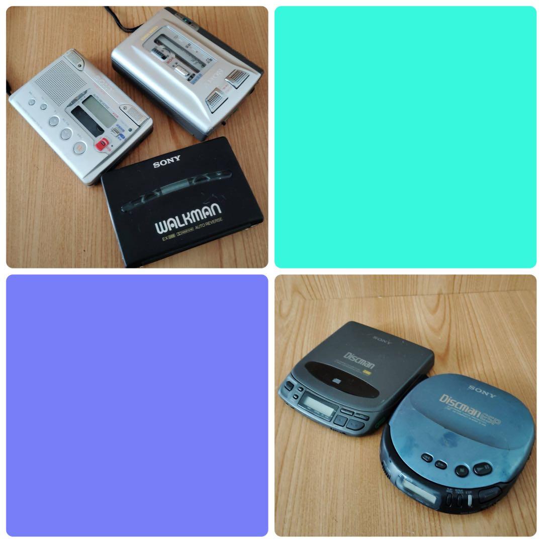 SONY CDウォークマン カセットウォークマン まとめ売り