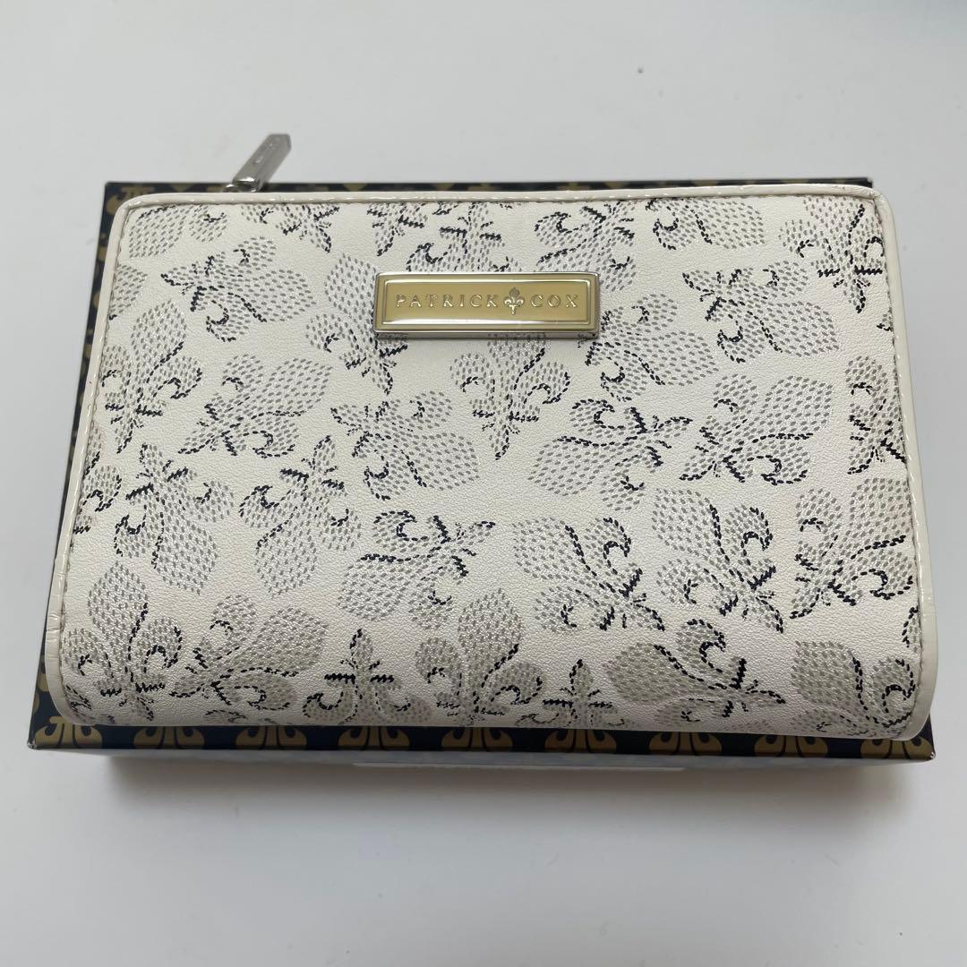 PATRICK COX 二つ折り財布 ホワイト