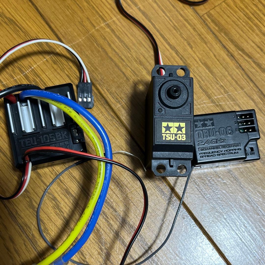 s*A様 タミヤ ファインスペック2.4G プロポ 受信機 esc サーボ バッ