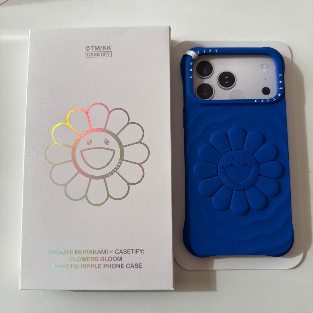 【村上隆 x CASETiFY】FLOWERS BLOOM BLUE
