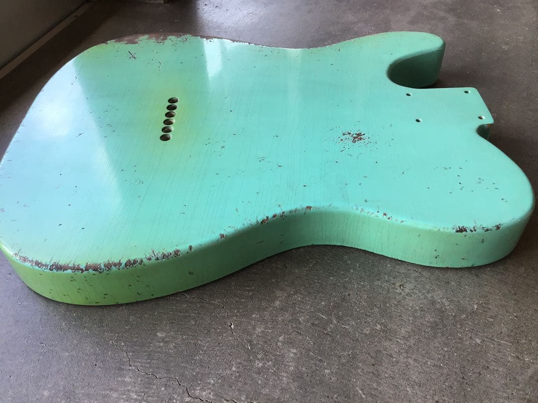 ギター MJT Vintage Aged Nitro Telecaster Body