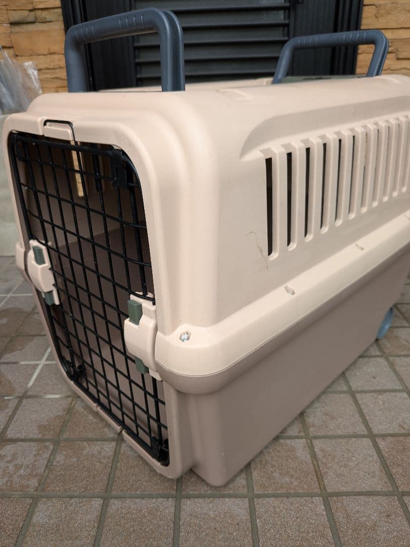 リッチェル 犬用ケージ Lサイズ ブラウン