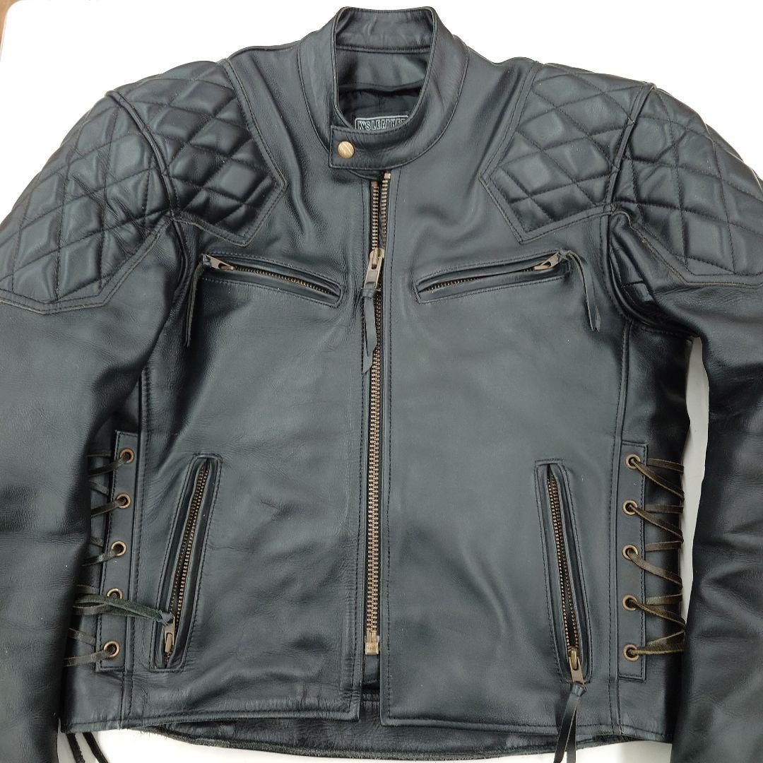 カドヤ　バレンツエボ　ライダースジャケット　KADOYA　Lサイズ