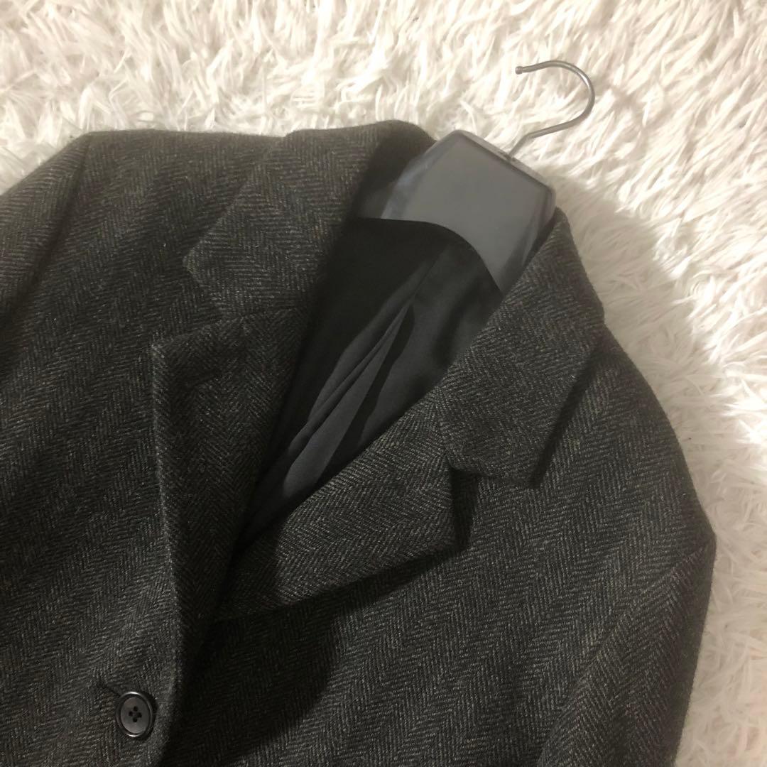 極美品 マーガレットハウエル 21AW ブリティッシュウールツイードコート