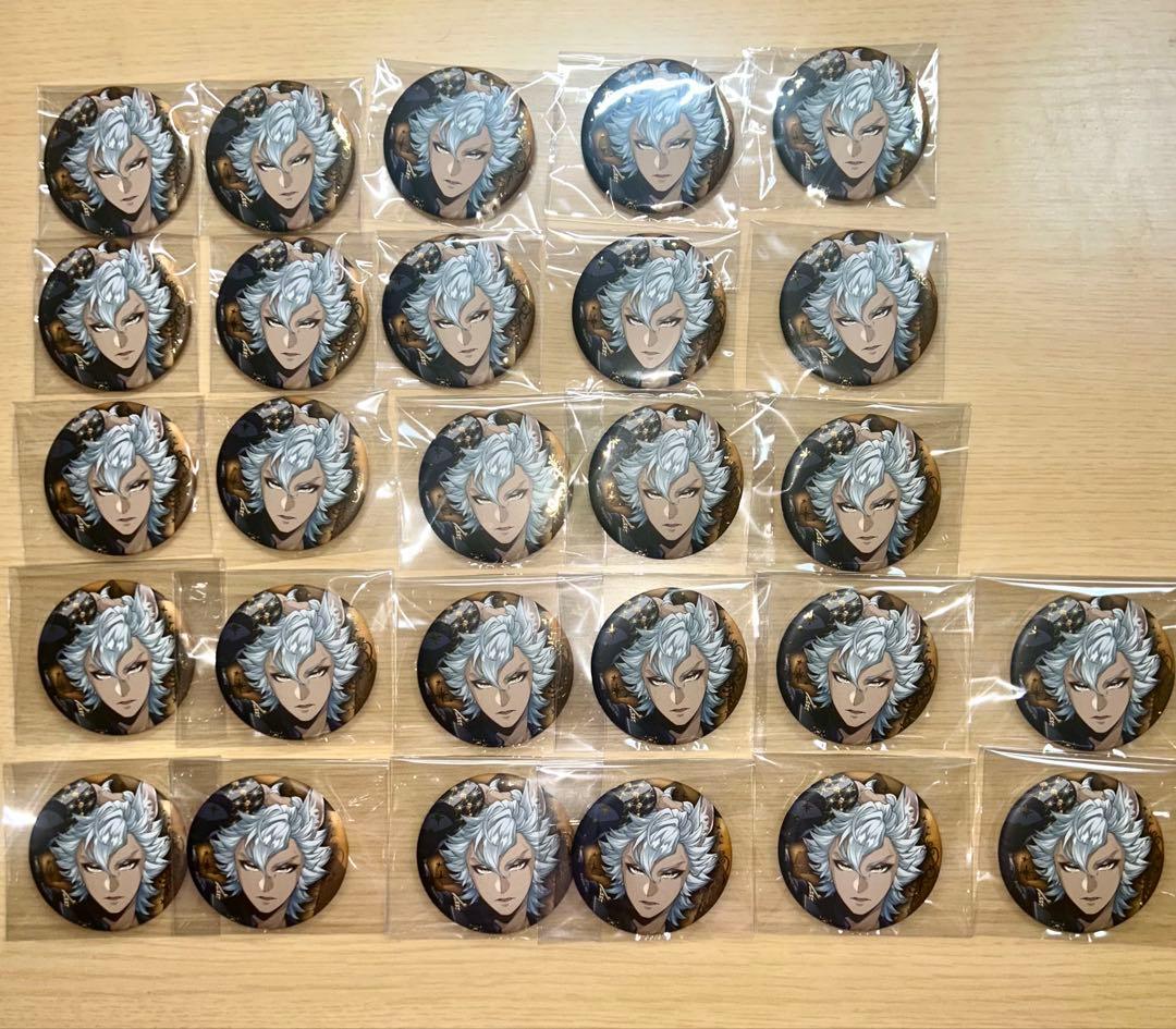 ジャック 缶バッジ ブレイジングジュエル 27個 ツイステ