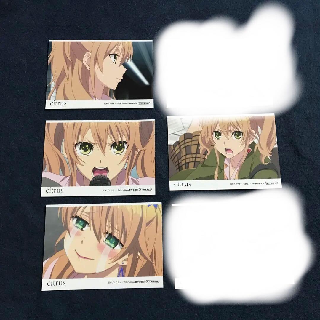 citrus サブロウタ　特典　柚子　ブロマイド　4枚セット