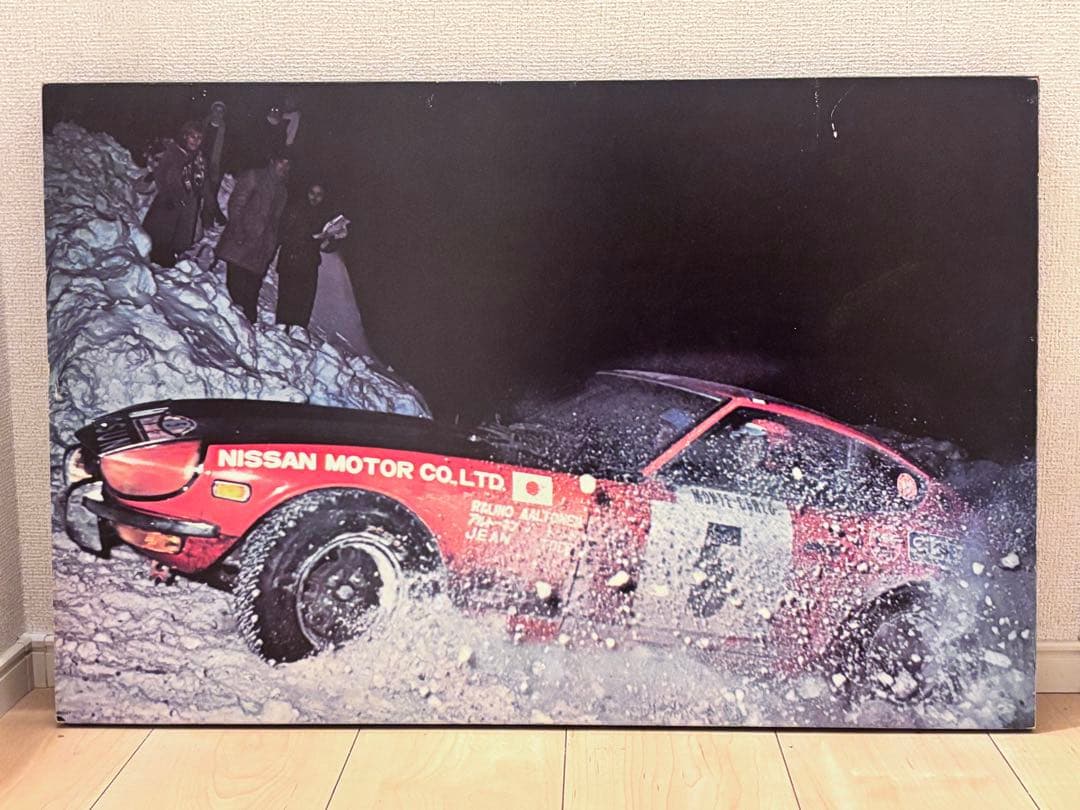 【当時物】Nissan Datsun S30z 240Z ラリーカー　パネル