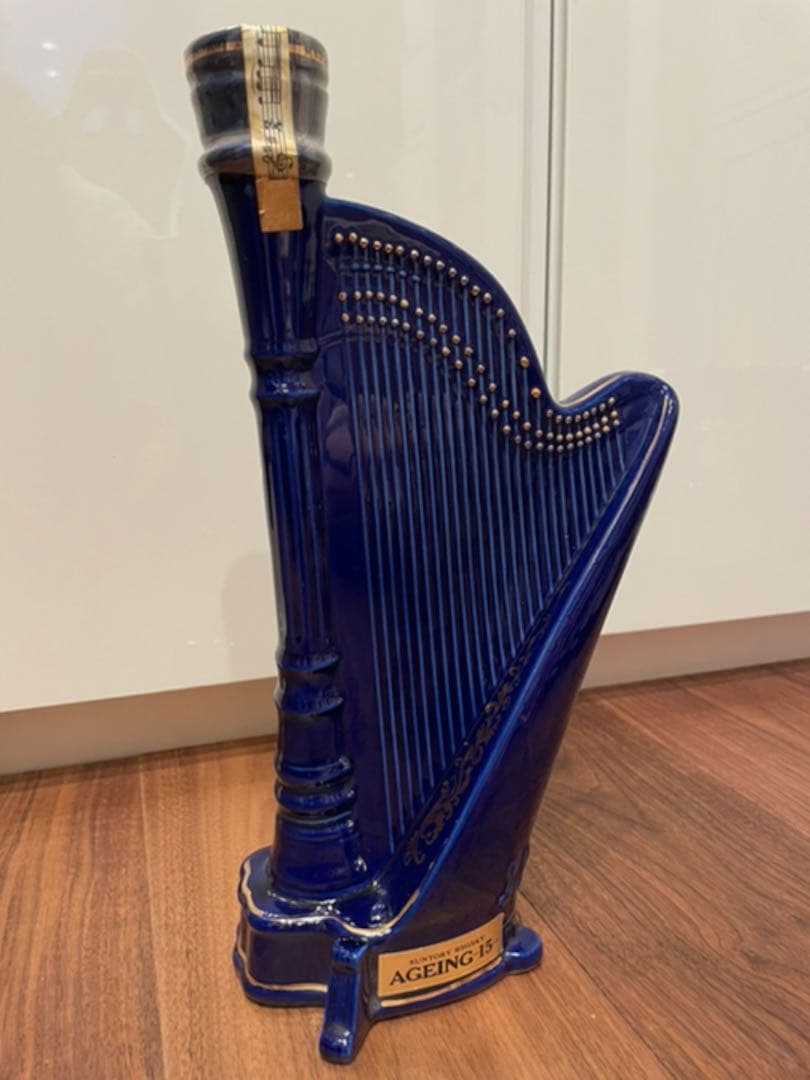 サントリーウィスキーハープ型ボトルAgeing 15