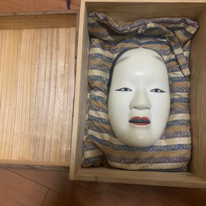 能面　天女　吉田暁禾