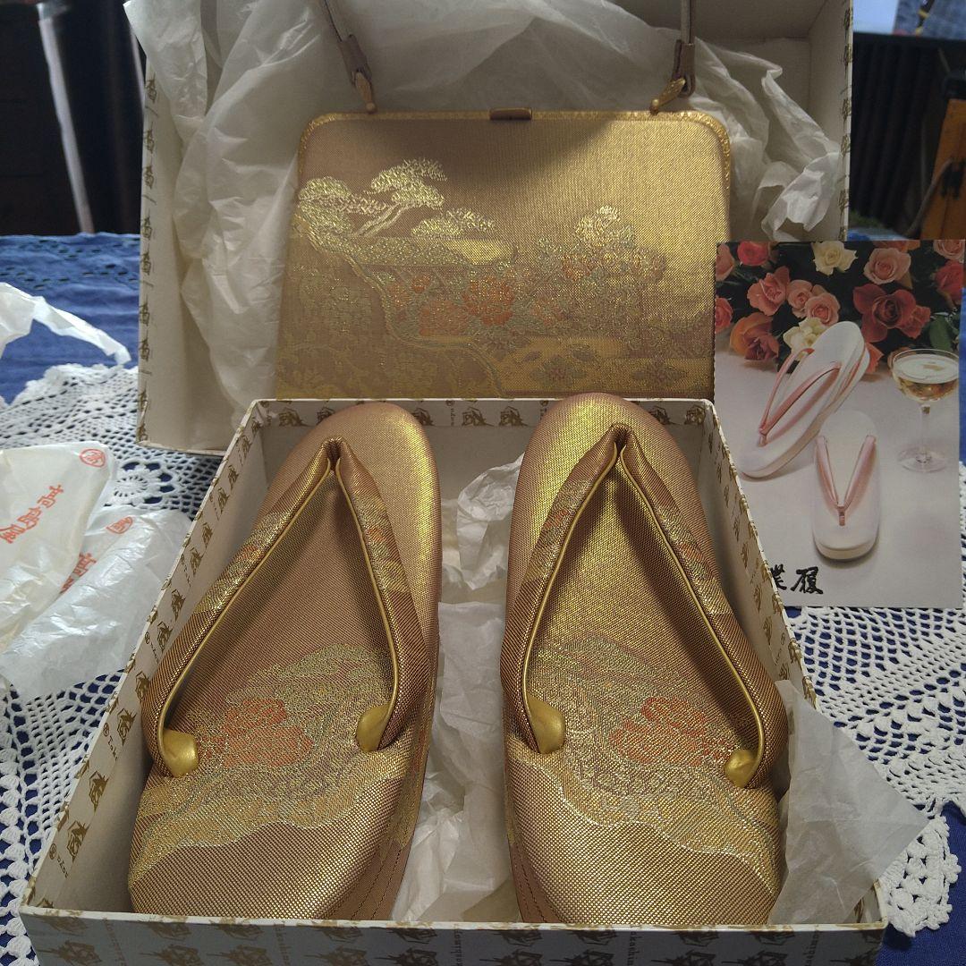 ♥超美品♥高島屋　胡蝶履　 バッグと草履