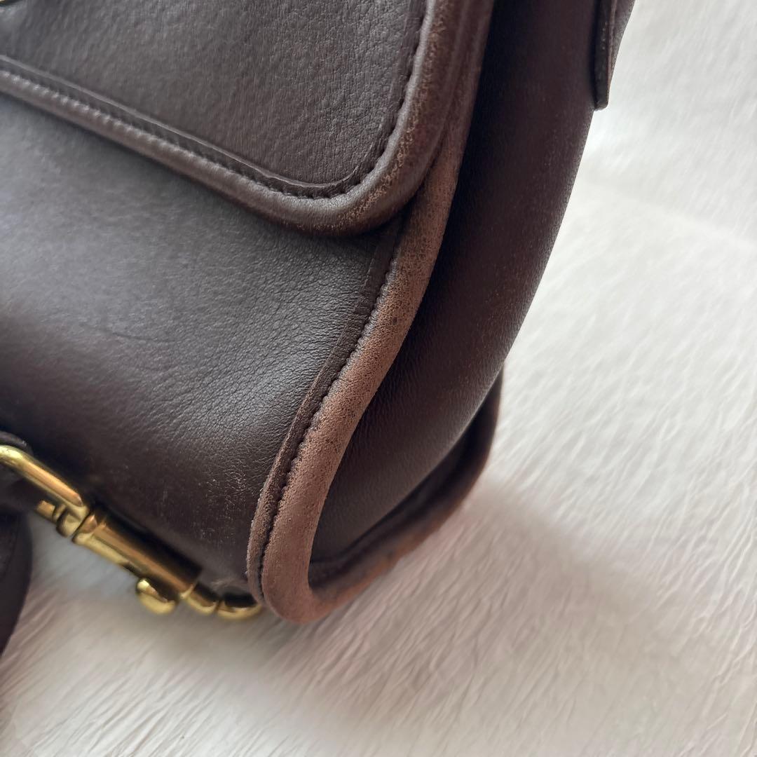 オールドコーチ　ショルダーバッグ　ターンロック 9870