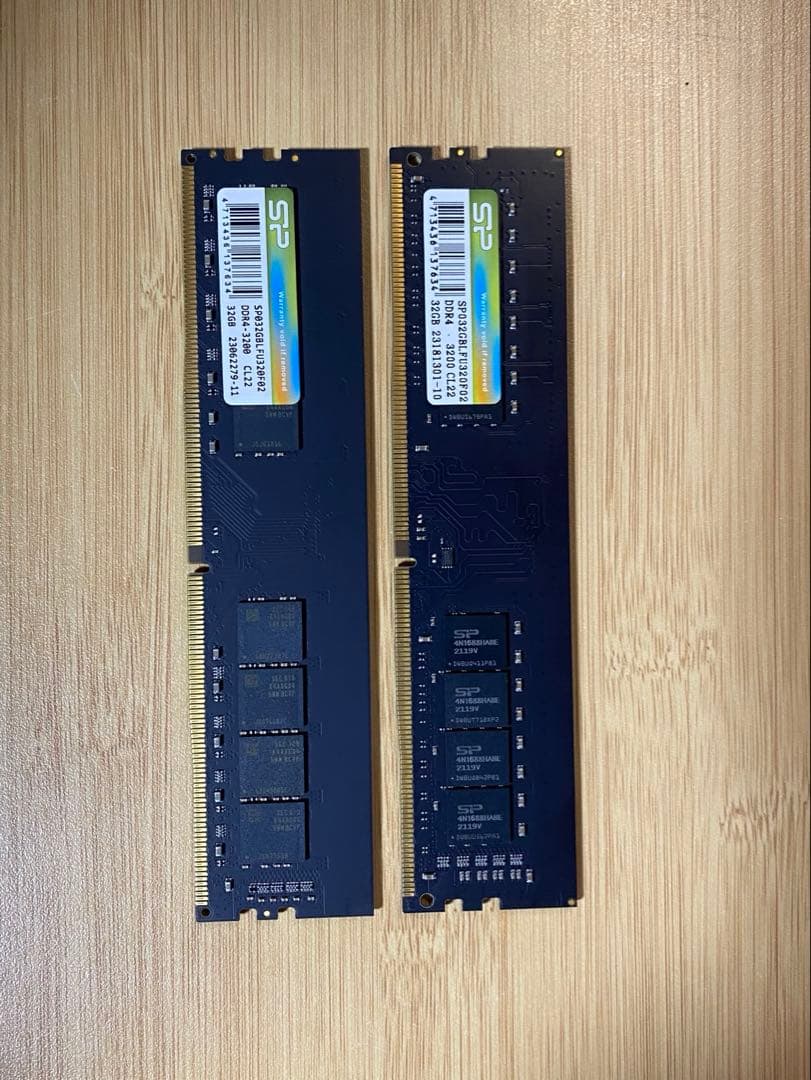 SP DDR4-3200 メモリ 64GB