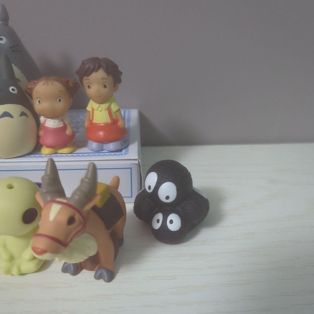 ジブリ もののけ姫 トトロ 指人形 ソフビフィギュア レトロ まとめ売り