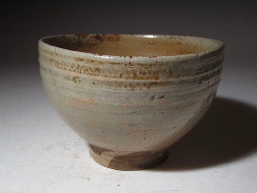 大時代 御本茶碗「鳳凰」表千家 十代 吸江斎花押の名碗！7785