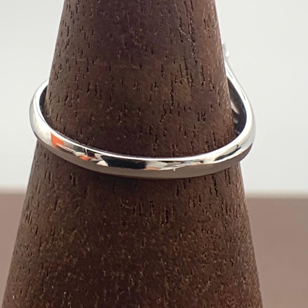 天然サファイアダイアリング 1.01ct/0.20ct PT900 10号