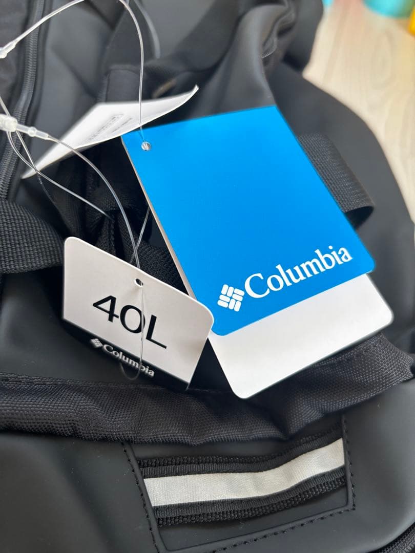 Columbia 40L ブラック ボストンバッグ送る際丸めさせていただきます！
