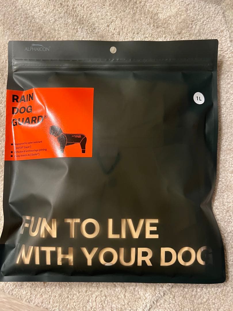 ALPHAICON RAIN DOG GUARD レインドッグガード　サイズ1L
