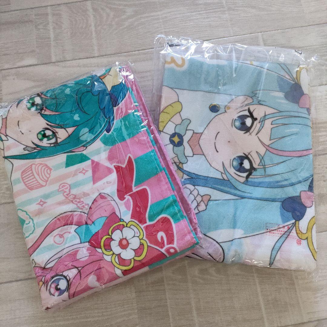 プリティライフ　バスタオル　非売品　ひろがるスカイプリキュア　デリシャスパーティ