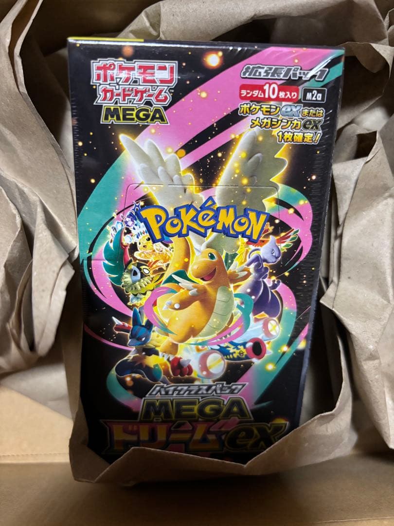 ポケモンカードゲーム MEGAドリームEX シュリンク付き 即発送！